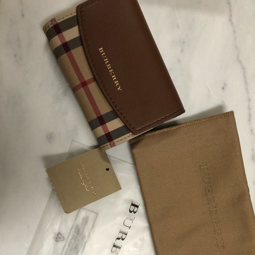 Burberry card case/ wallet